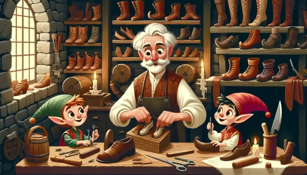 The-elves-and-the-shoemaker